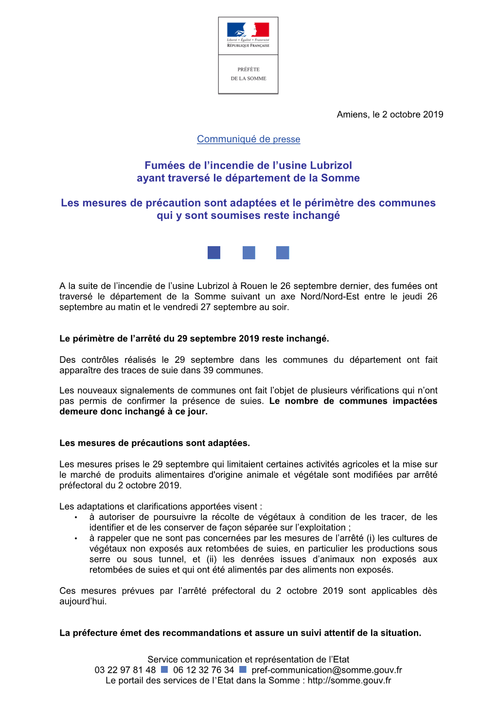 Fumées De L'incendie De L'usine Lubrizol Ayant