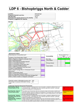 LDP 6 - Bishopbriggs North & Cadder