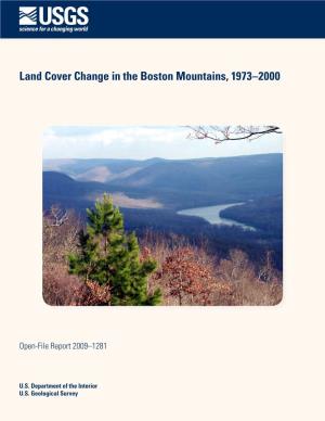 Land Cover Change in the Boston Mountains, 1973–2000
