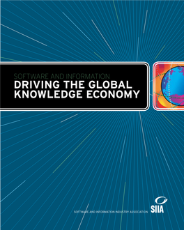 Driving the Global Knowledge Economy