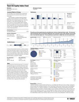 Total US Equity Index Fund