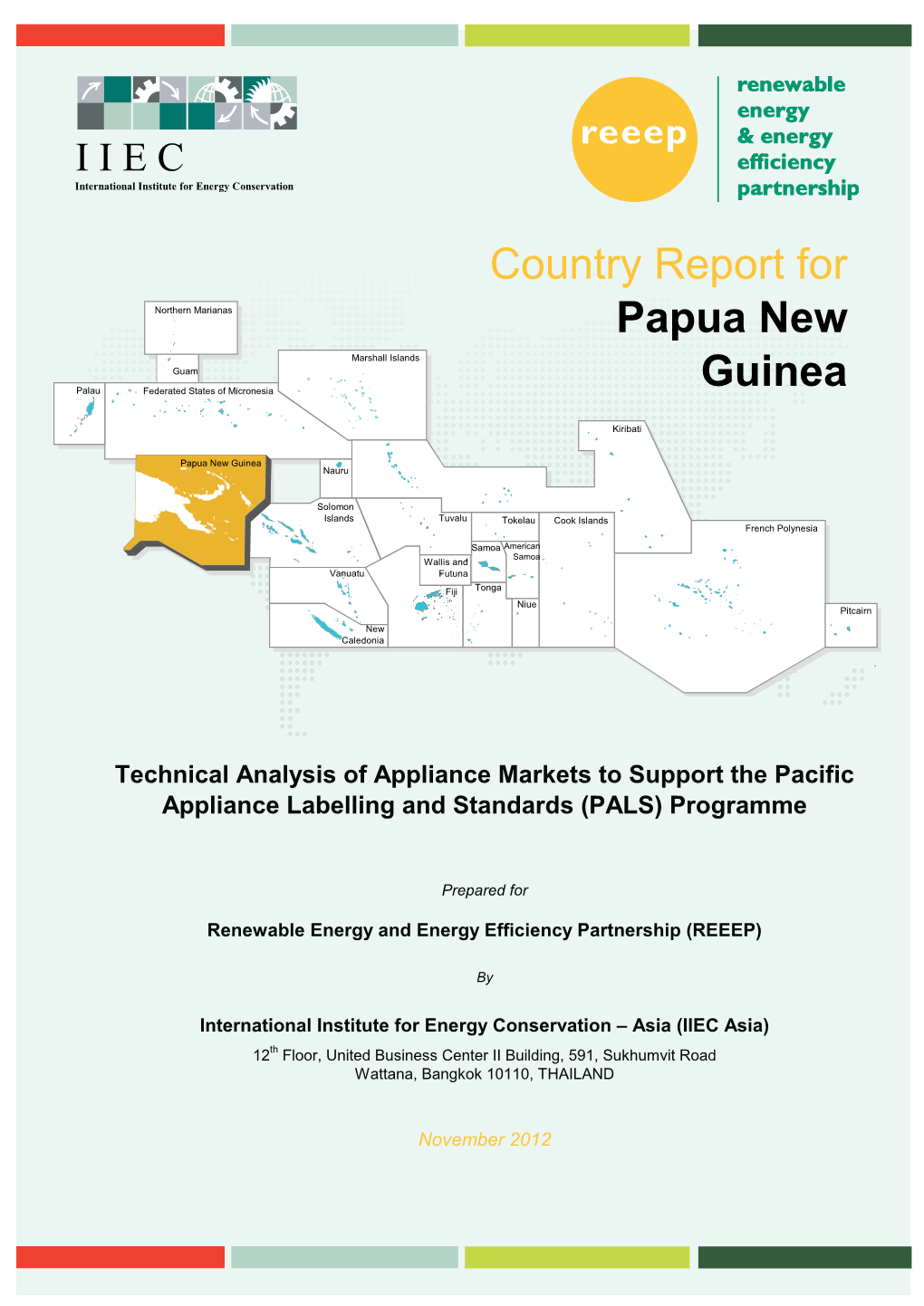 Country Report for Papua New Guinea