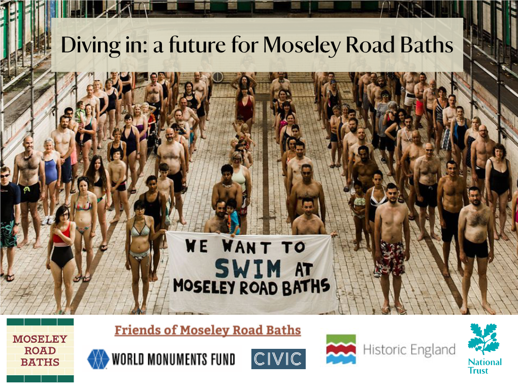 Diving In: a Future for Moseley Road Baths