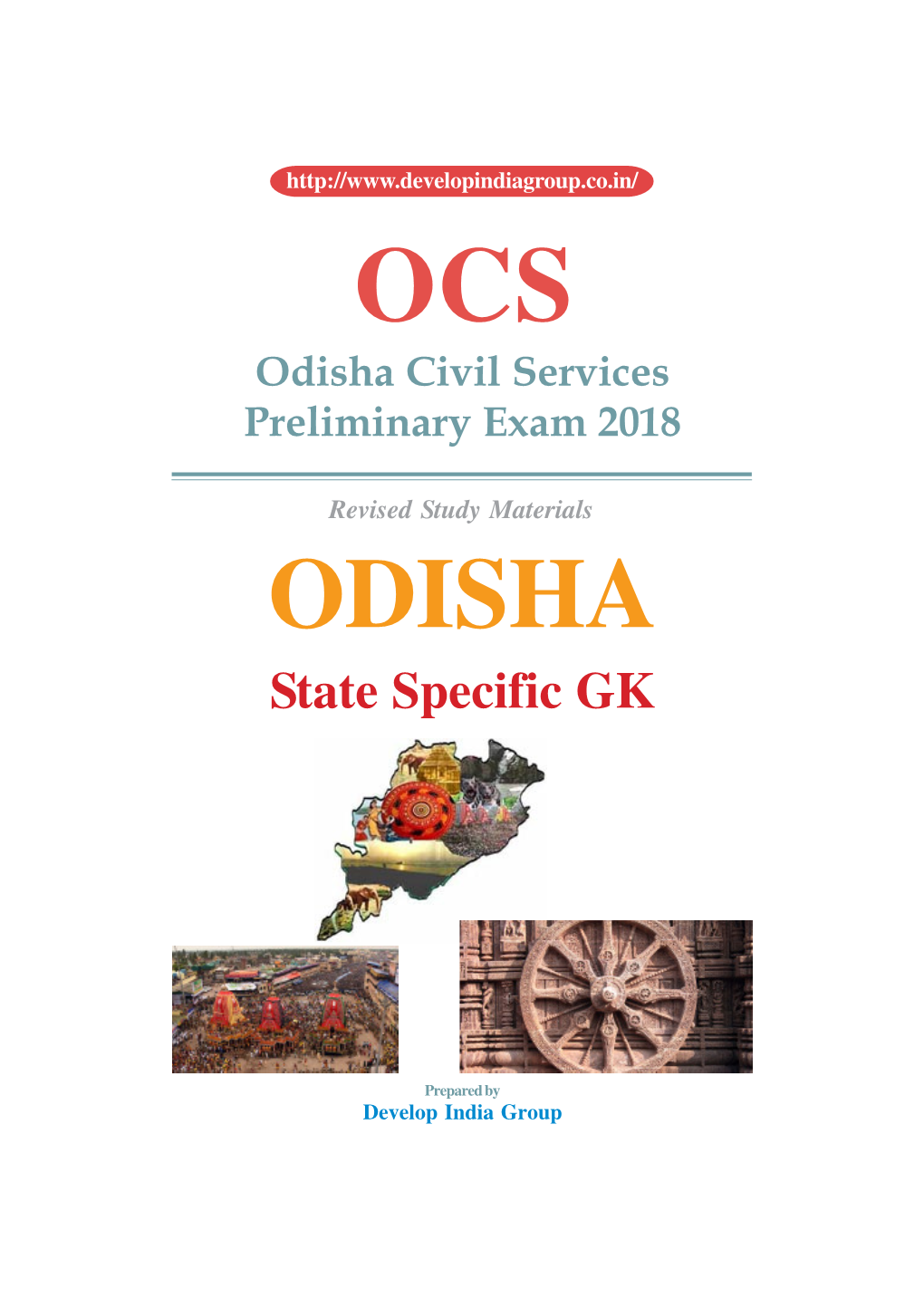 OPSC Prelims Exam State Specific GK (Eng)