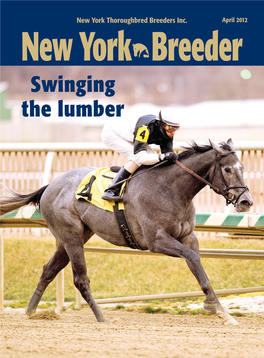 April 2012 New York Breeder Swinging the Lumber