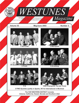 Pdf Westunes Vol 53 No 3 May-Jun 2003