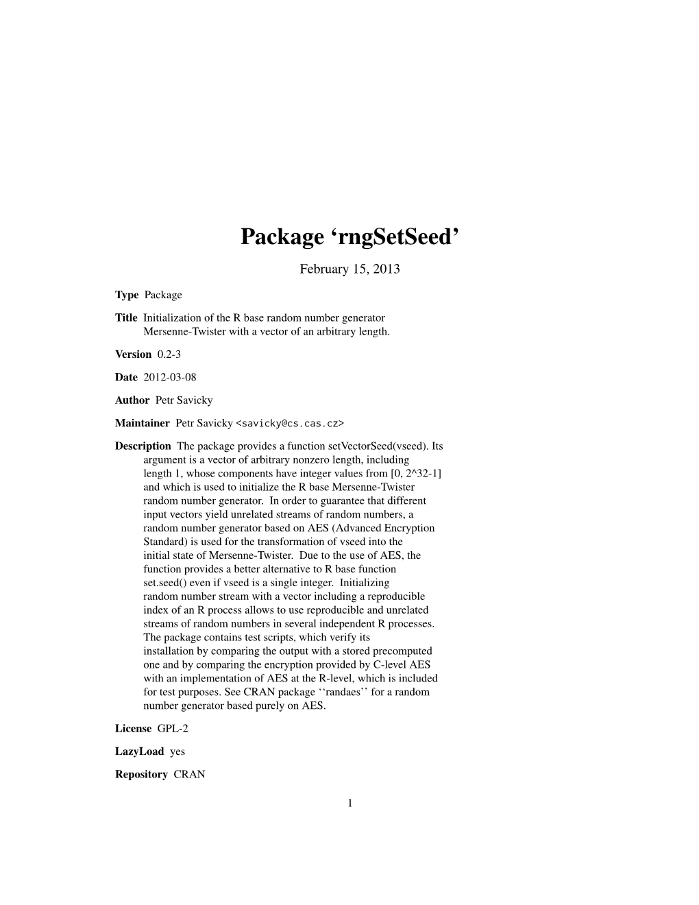 Package 'Rngsetseed'