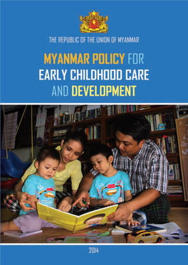 Myanmar Policy for Early Childhood Care and Development