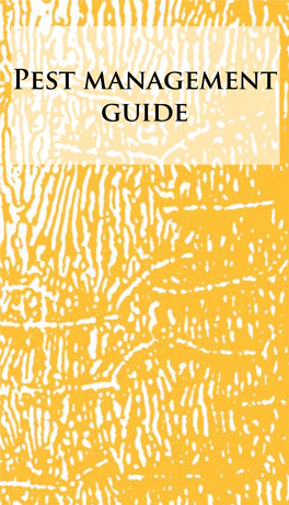 Pest Management Guide Pest Management Guide Pest Management Guide Index Species 01 Phytophthora Spp