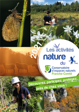 Programme D'activités Nature À Travers La Franche-Comté