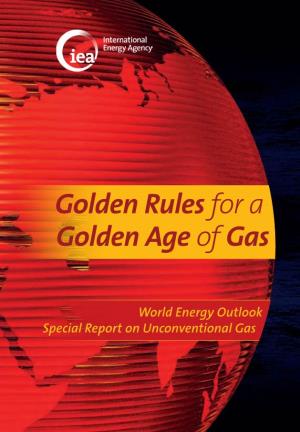 Golden Rules for a Golden Age of Gas