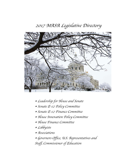 2017 MASA Legislative Directory