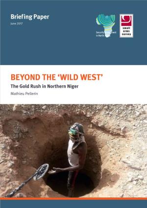 Beyond the 'Wild West': the Gold Rush in Northern Niger