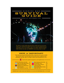 2011 Survival Guide