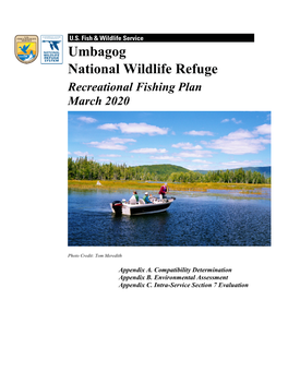 Recreational Fishing Plan March 2020