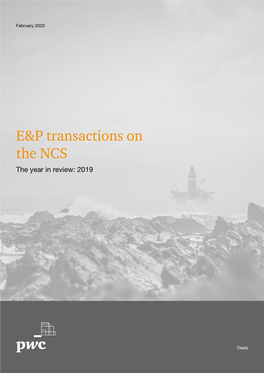 E&P Transactions on The
