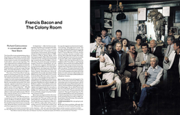 Francis Bacon and the Colony Room