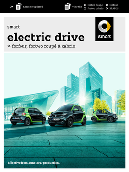Smart Electric Drive. 08 Introduction and Special Features 10 Prices