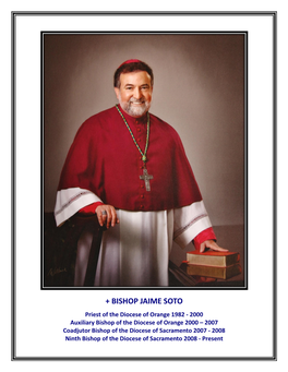 + Bishop Jaime Soto