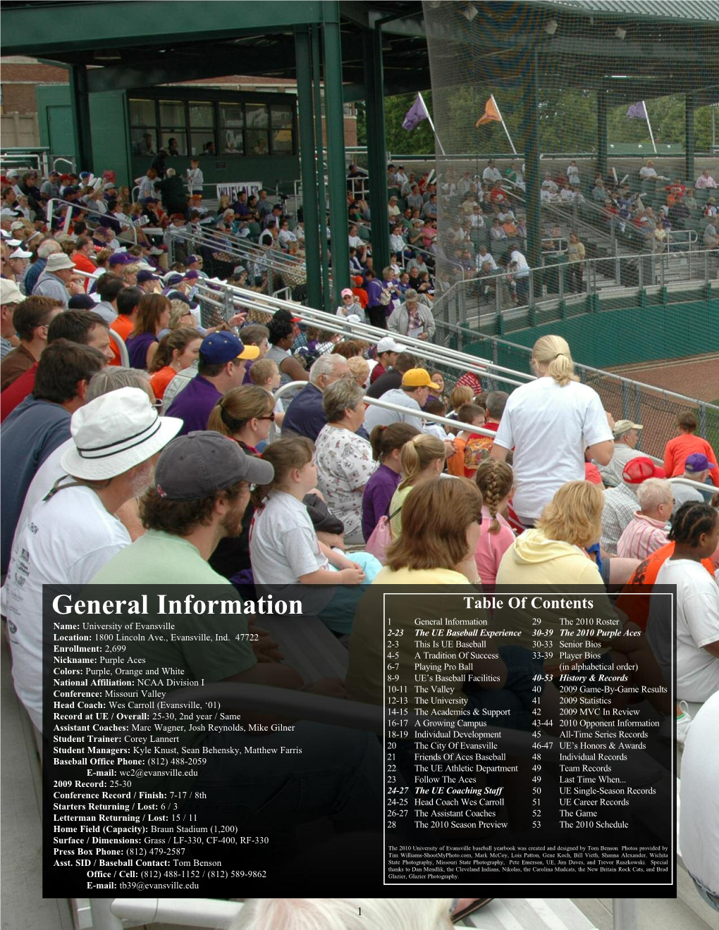 2009 Baseball Media Guide