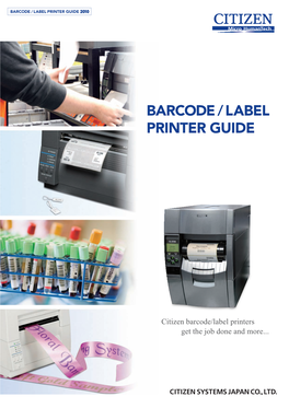 Barcode /Label Printer Guide