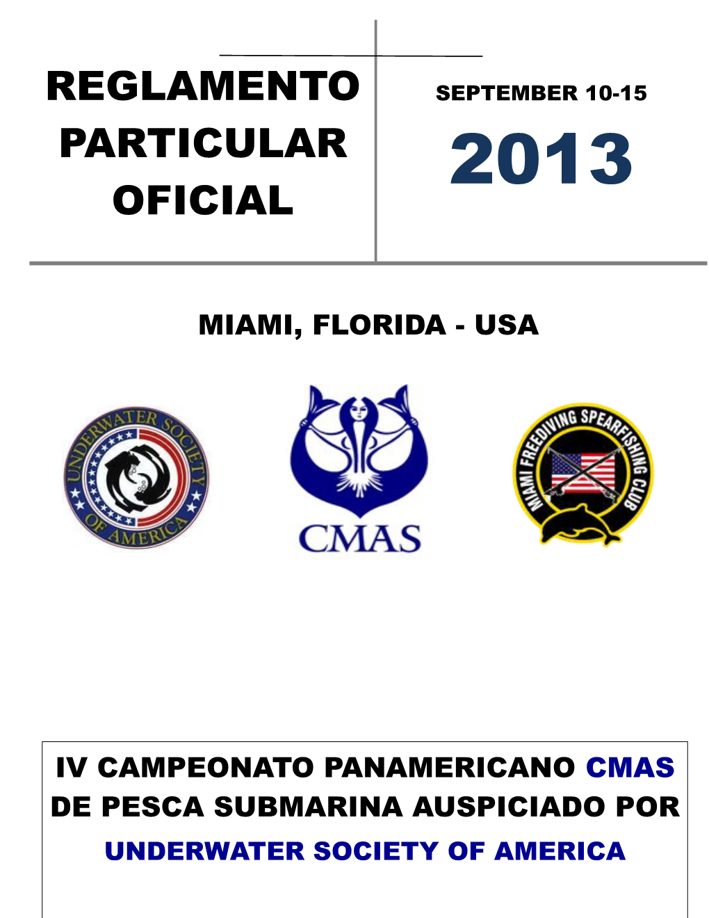 Iv Campeonato Panamericano De Pesca Submarina