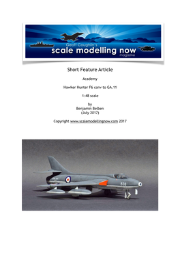 FA-Ac-Academy-Hawker Hunter F6 Conv to GA.11, 1.48