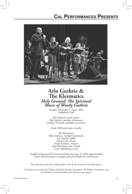 Arlo Guthrie & the Klezmatics