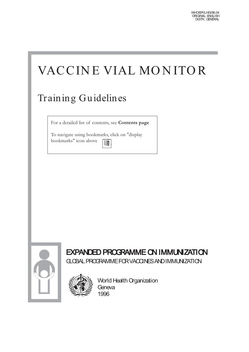 Vaccine Vial Monitor