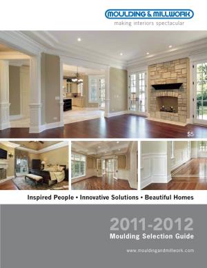 2011-2012 Moulding Selection Guide