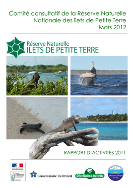 Comité Consultatif De La Réserve Naturelle Nationale Des Îlets De Petite Terre Mars 2012