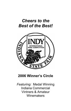 Medal Winning Indiana Commercial Vintners & Amateur Winemakers
