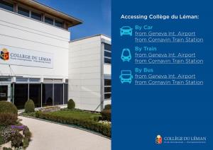 Accessing Collège Du Léman