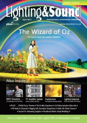 The Wizard of Oz Lsi Reports from the London Palladium