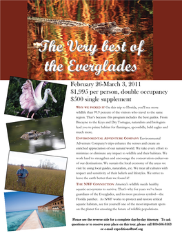 The Very Best of the Everglades