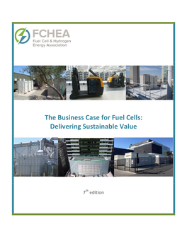 The Business Case for Fuel Cells: Delivering Sustainable Value
