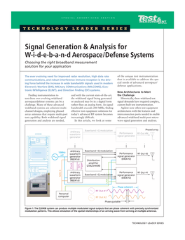 Signal Generation & Analysis