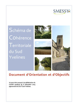 Schéma De Cohérence Territoriale Du Sud Yvelines
