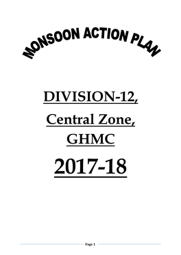 DIVISION-12, Central Zone, GHMC 2017-18