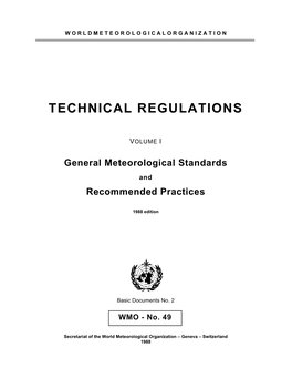 Technical Regulations