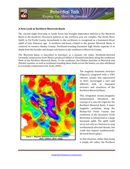 A New Look at Northern Maverick Basin Basement Tectonics