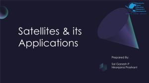 Satellites & Its Applications