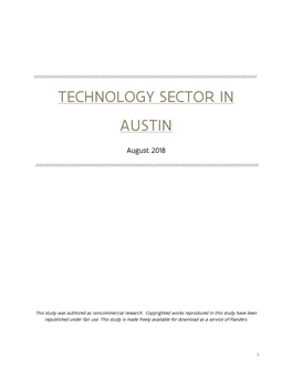 Technology Sector in Austin