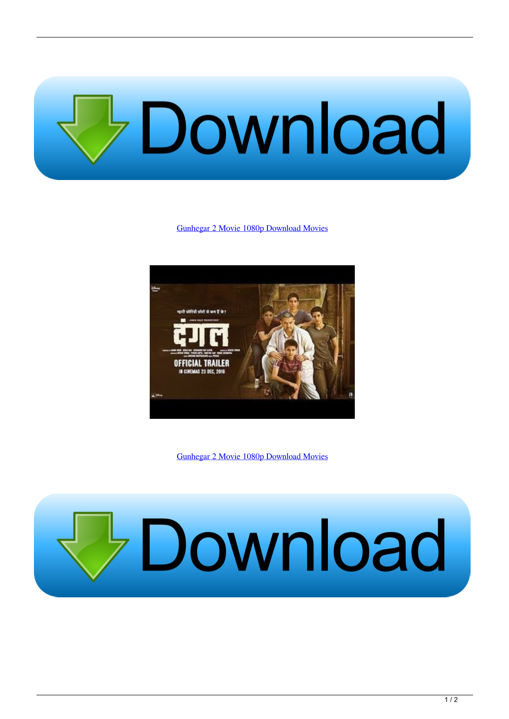 Gunhegar 2 Movie 1080P Download Movies