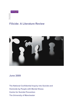 Filicide: a Literature Review