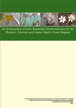 An Evaluation of Icon Roadside Environments in the Hunter, Central and Lower North Coast Region