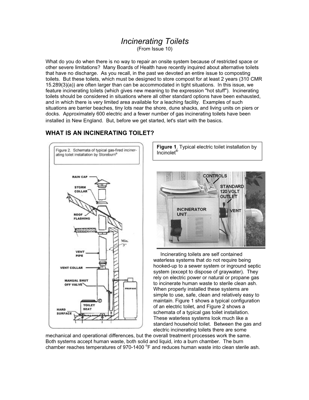 Incinerating Toilets (From Issue 10)