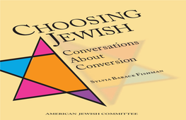 Choosing Jewish Fr Bk Cov 4/6/06 12:32 PM Page 1