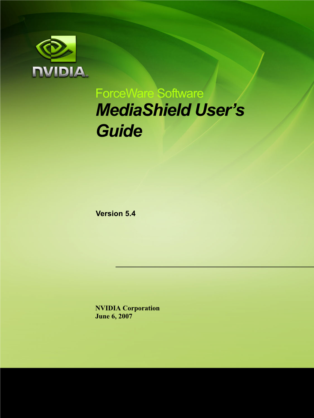 Mediashield User's Guide