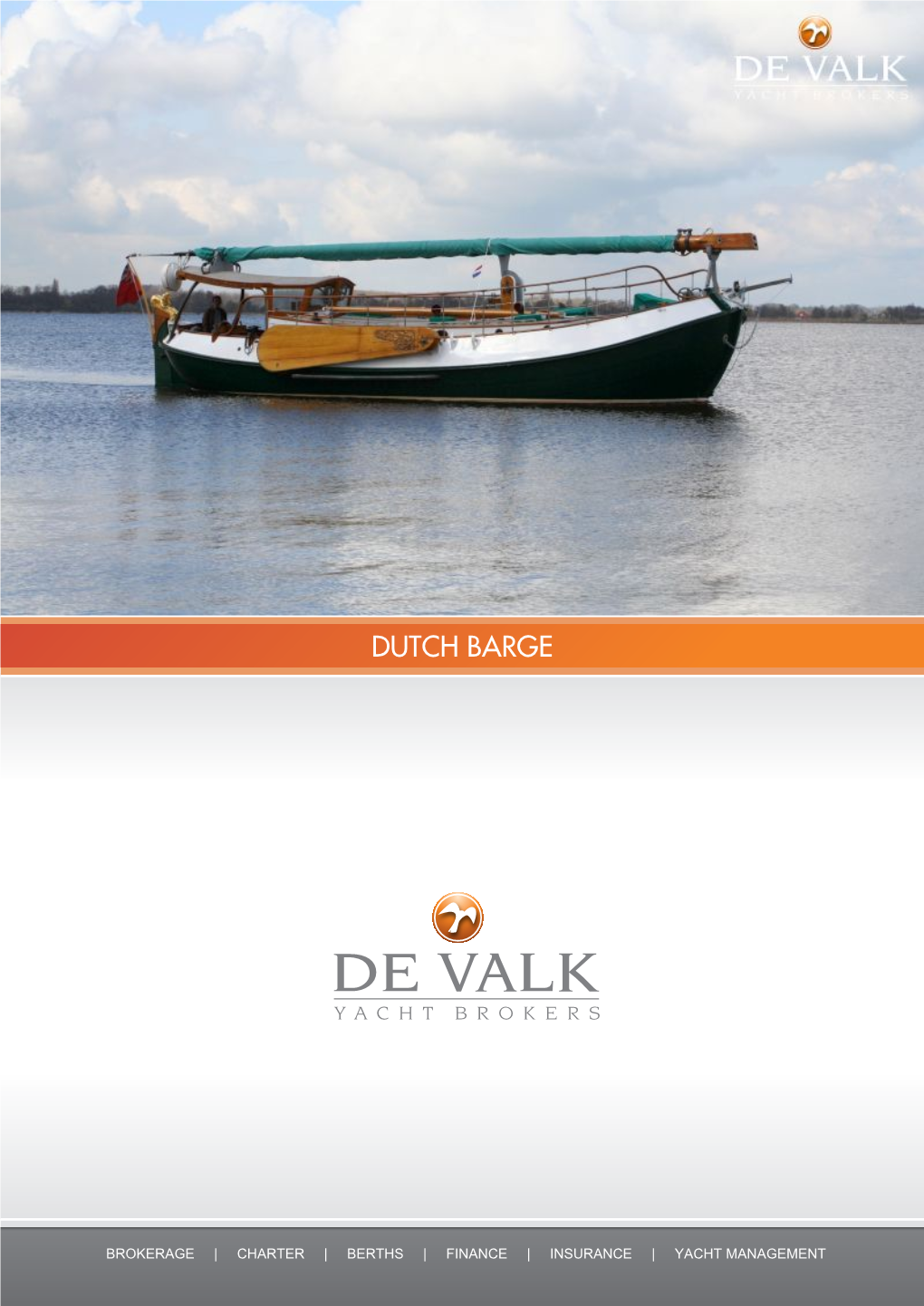 De Valk Yachtbrokers Dutch Barge (64279)